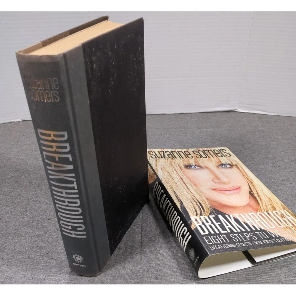 2008 Suzanne Somers Breakthrough Eight Steps to Wellness First Edition Hardcover